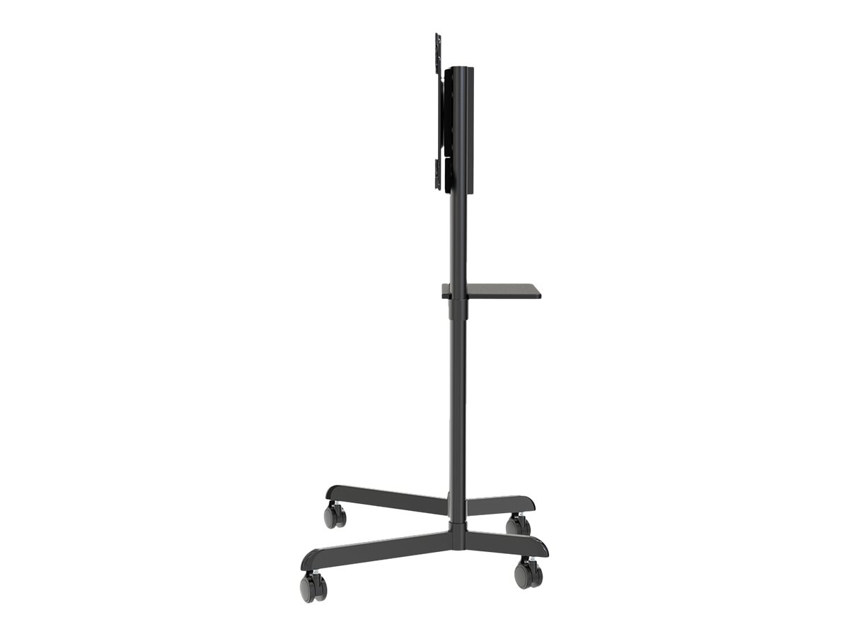 Neomounts NS-M1250BLACK TV-Trolley 37-70" - drehbar, Schwarz, Stahl, 70 kg, 94 cm (37"), 177,8 cm (70"), 200 x 200,300 x 300,350 x 350,400 x 200,400 x 300,400 x 400,600 x 200,600 x 400NS-M1250BLACK TV