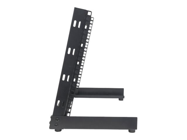 Intellinet 19" 2-Pfosten Desktop-Laborgestell, 12 HE, Flatpack, schwarz, Freistehendes Gestell, 12U, 3,4 kg, Schwarz19" 2-Pfosten Desktop-Laborgestell - 12 HE - Flatpack - schwarz