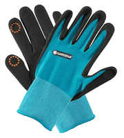 Gardena 11512-20, Gartenhandschuhe, Schwarz, Blau, L, Elastan, Nitril, Polyester, 42% Polyester, 55% Nitril, 3% Elasthan