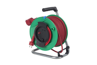 as-Schwabe 12236, Grün, Rot, Kunststoff, Metall, 1 AC-Ausgänge, Gerade, 25 m, 1,5 mm²