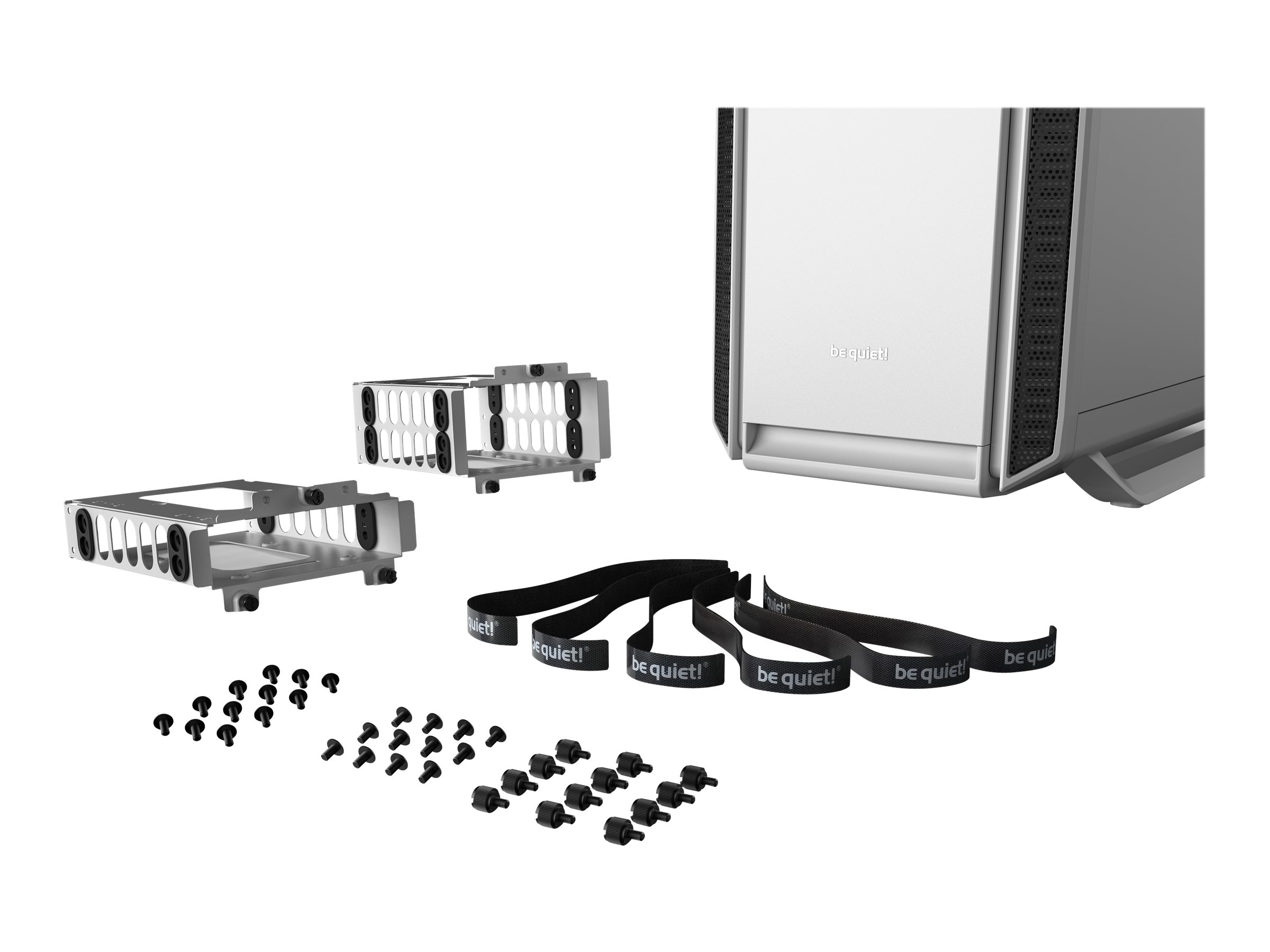 Be Quiet! Silent Base 802 - Tower - E-ATX - keine Spannungsversorgung (ATX / PS/2) weiß - USB/Audio