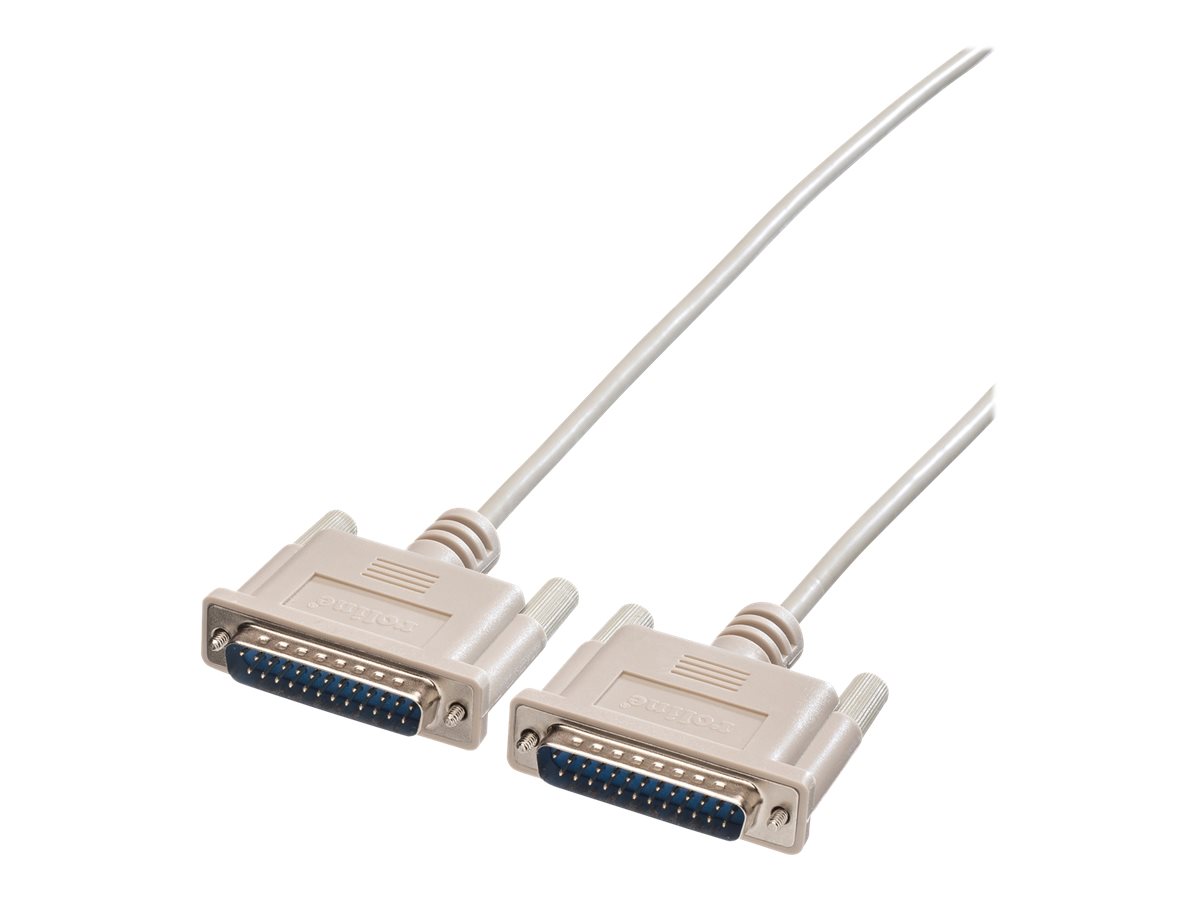 ROLINE Kabel seriell - DB-25 (M) zu DB-25 (M)9 m