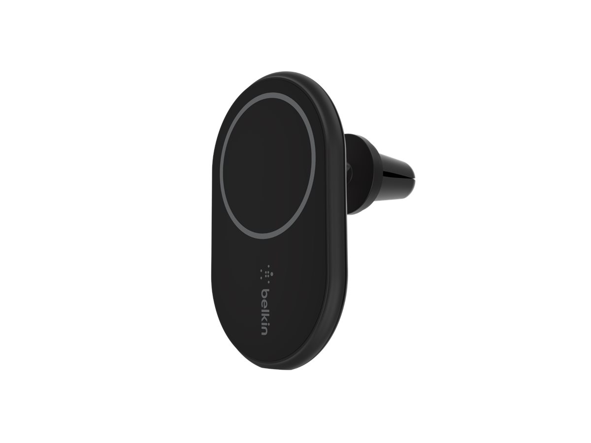 Belkin BoostCharge - Kfz-Halterung für induktivesLaden - 10 Watt - Schwarz - für Apple iPhone 12 - 12 mini - 12 Pro - 12 Pro Max