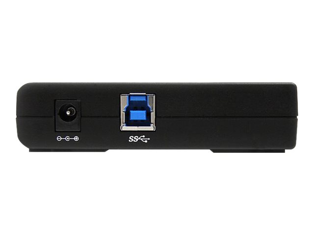 StarTech.com 4 Port SuperSpeed USB 3.0 HubSchwarz - Hub - 4 x SuperSpeed USB 3.0 - Desktop