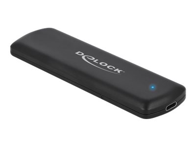 Delock External USB Type-C Combo Enclosure for M.2 NVMe PCIe or SATA SSD - Speichergehäuse - M.2 - M.2 NVMe Card / PCIe (NVMe)