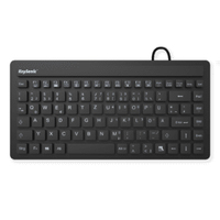 KeySonic KSK-3230IN (DE) Mini-Industrie Tastatur, USB, schwarz, wasserdicht IP68, Mini, Kabelgebunden, USB, QWERTZ, SchwarzIndustrietastatur - Silikonummantelung - USB - Wasserdicht IP68