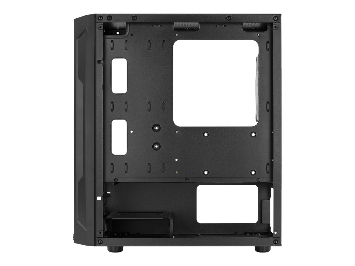 AEROCOOL ADVANCED TECHNOLOGIES AeroCool Trinity Mini-G-BK-V2 - MT - micro ATX - Seitenteil mit Fenster (gehärtetes Glas) keine Spannungsversorgung (ATX) - Schwarz - USB/Audio