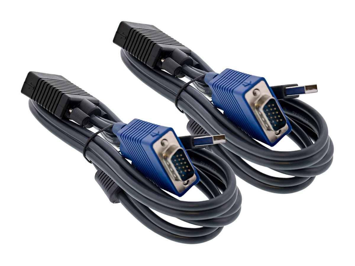 InLine KVM Switch - 4-fach - USBBenutzer - Desktop