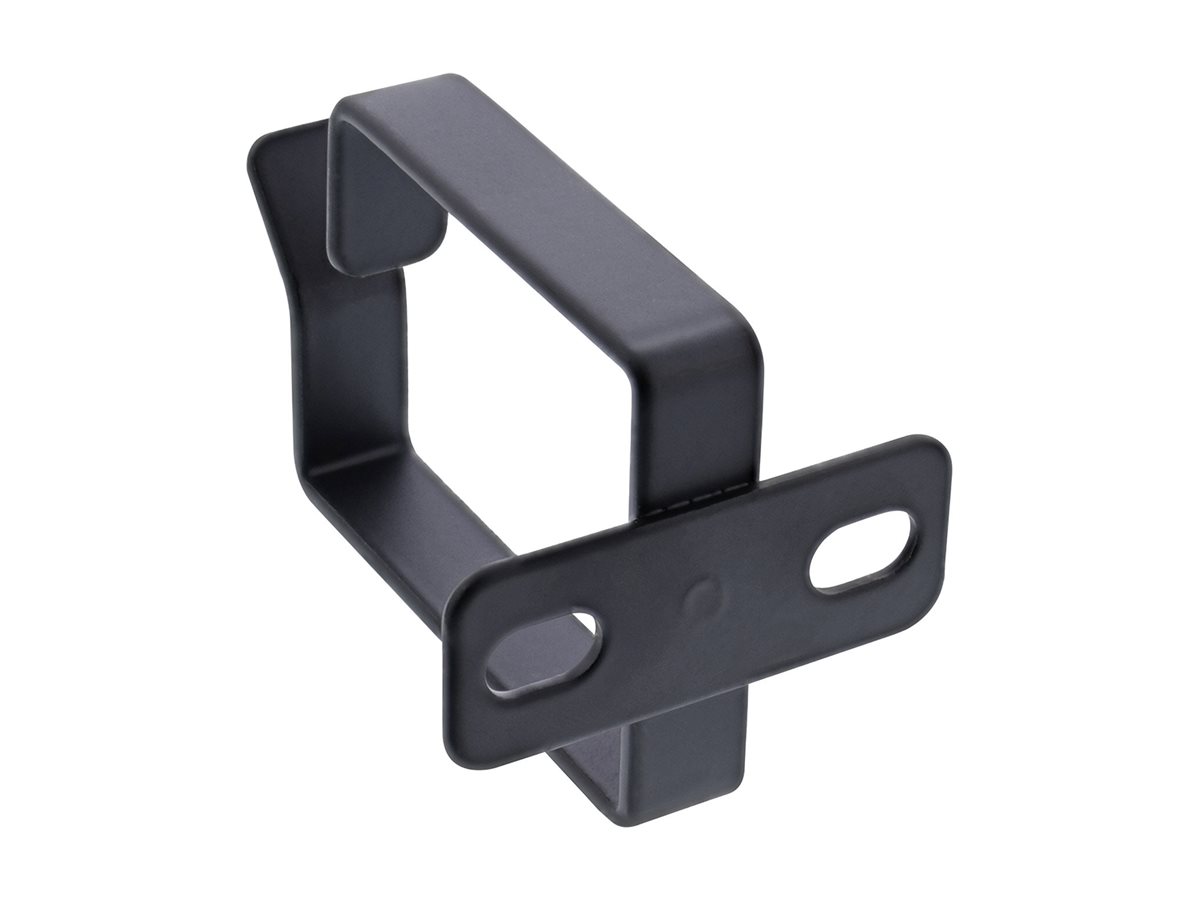 InLine Kabelbügel - Metall - 40x50mm schwarzRAL 9005