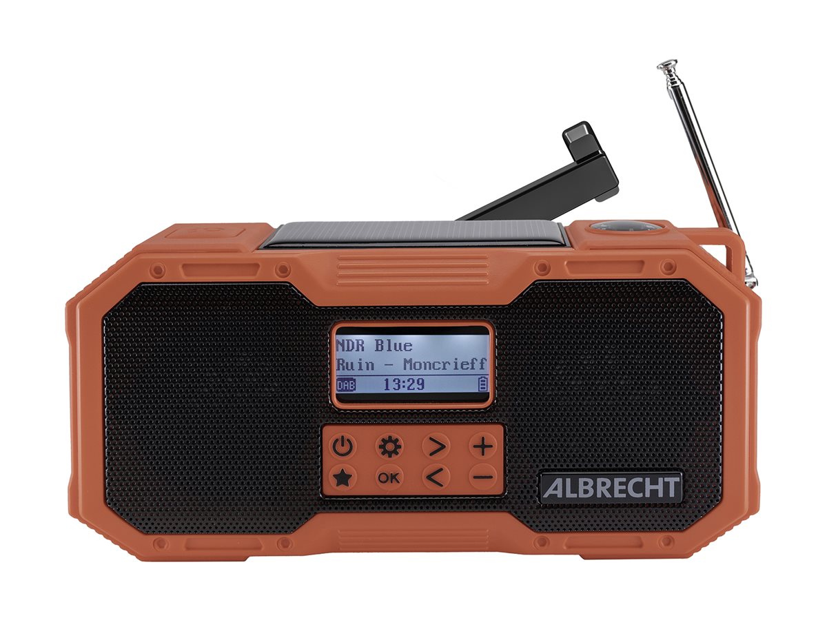 Albrecht DR 112 - Tragbares DAB-Radio - 5 Watt