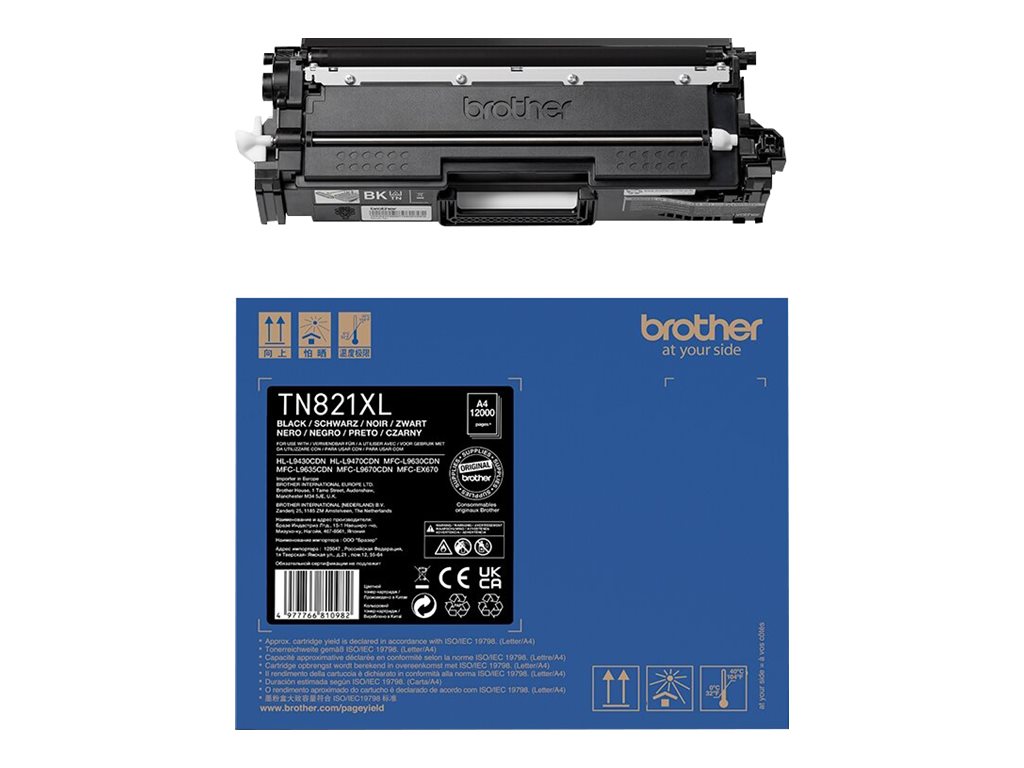 Brother TN - Sehr hohe Ergiebigkeit - Schwarzoriginal - Tonerpatrone
