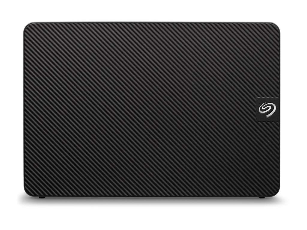 Seagate Expansion STKP24000400 - Festplatte - 24 TB - extern (Stationär)USB 3.0 - Schwarz - mit Seagate Rescue Data Recovery