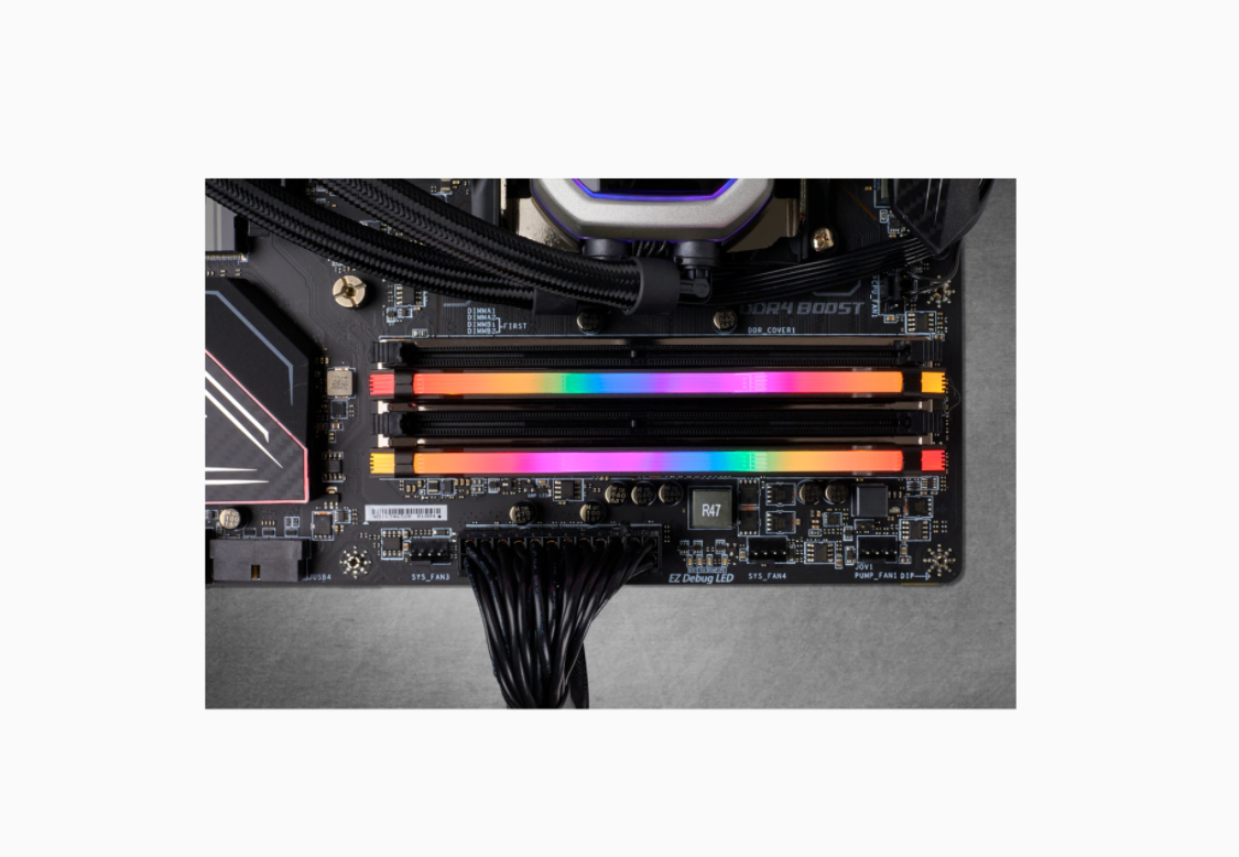 Corsair Vengeance RGB PRO - DDR4 - Kit - 32 GB:2 x 16 GB - DIMM 288-PIN - 3200 MHz / PC4-25600 - CL16 - 1.35 V - ungepuffert - non-ECC - Schwarz