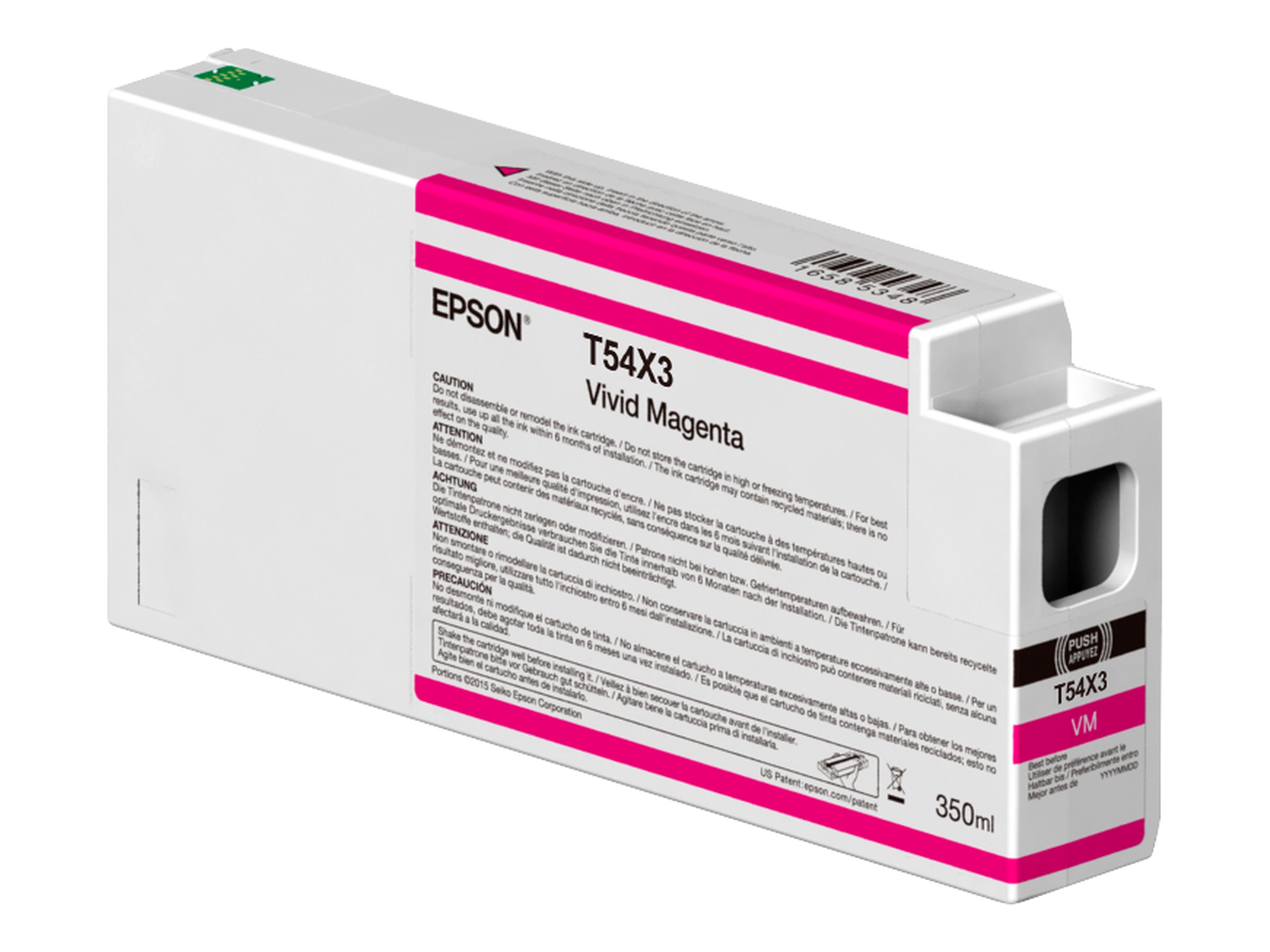 Epson T54X3 - 350 ml - Vivid Magenta - originalTintenpatrone - für SureColor SC-P6000 - SC-P7000 - SC-P7000V - SC-P8000 - SC-P9000 - SC-P9000V