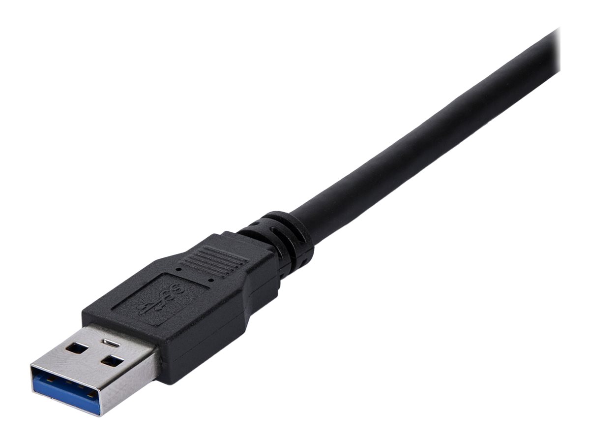 StarTech.com 1m USB 3.0 Verlängerungskabel - USB 3 Typ A Kabel Verlängerung - Stecker/ Buchse - Schwarz - USB-Verlängerungskabel - USB Typ A (M)zu USB Typ A (W) - USB 3.0 - 1 m - Schwarz - für P/N: BN