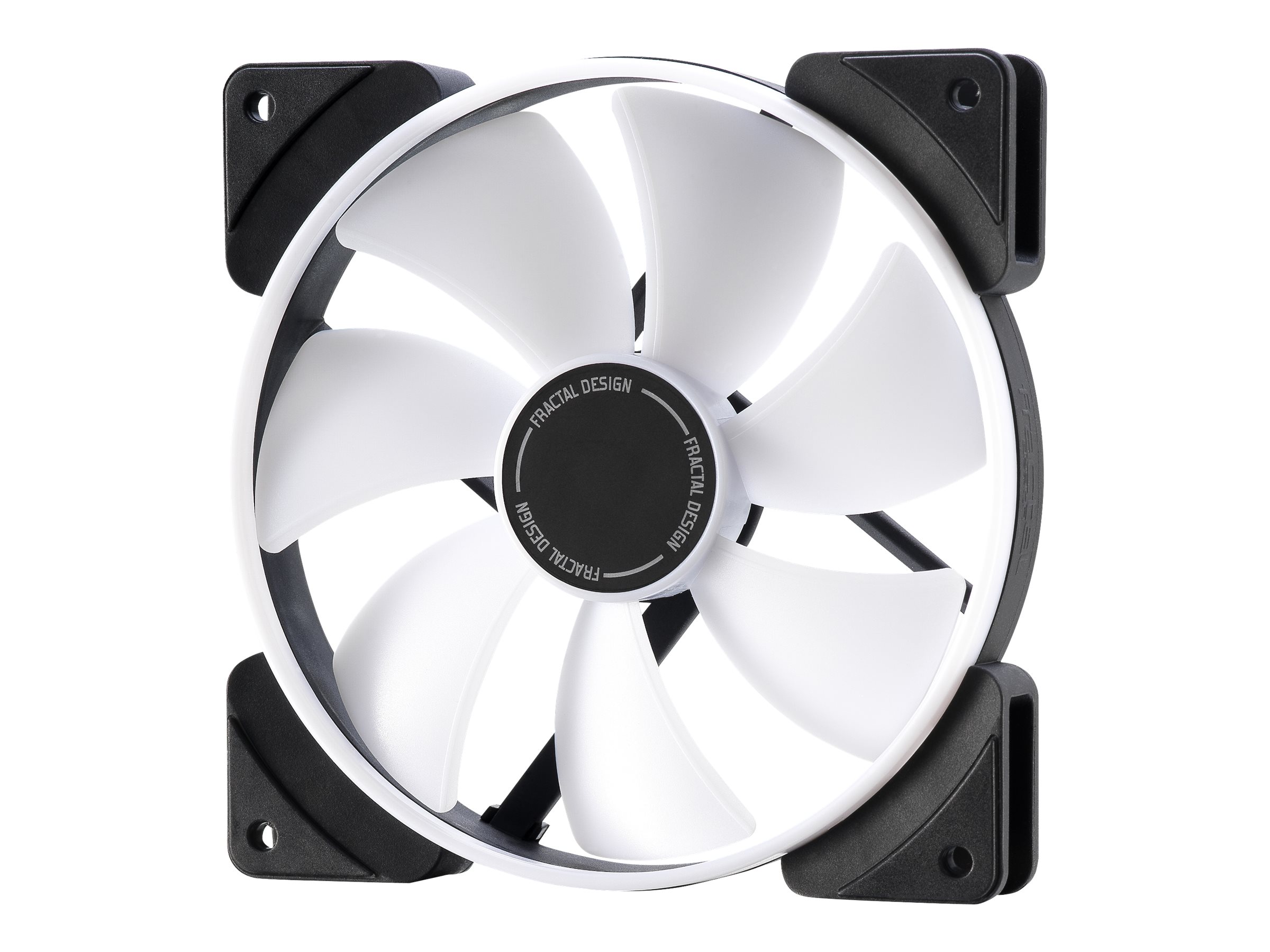 Fractal Design Prisma AL-14 - Gehäuselüfter - 140 mm - Schwarz, Weiß, halb transparent (Packung mit 3)1.000 rpm - 12 V - 63,33 cfm