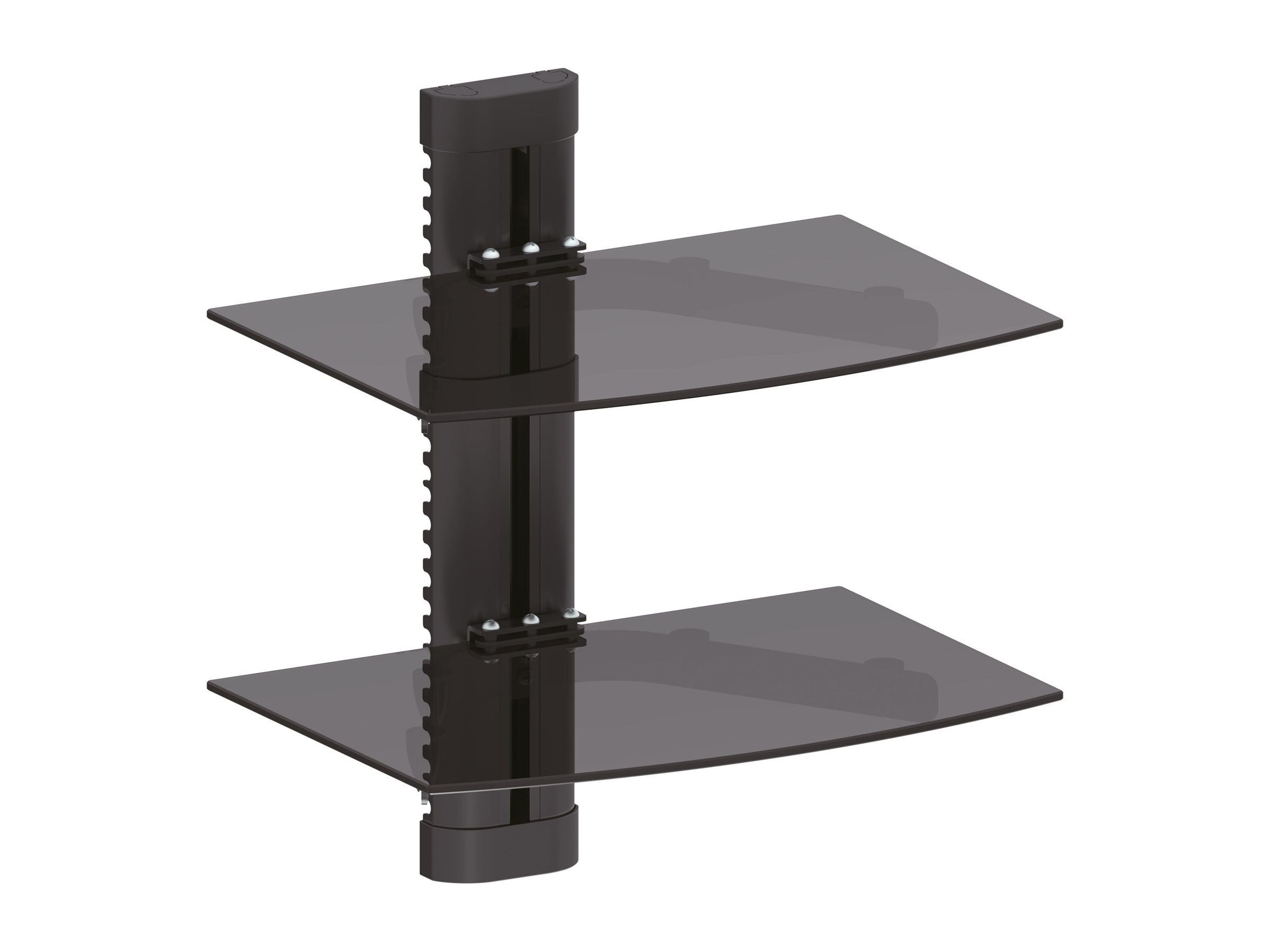 InLine Wandhalterung - für DVD - Bluray - Sat-Receiver - bis 8kg - schwarz