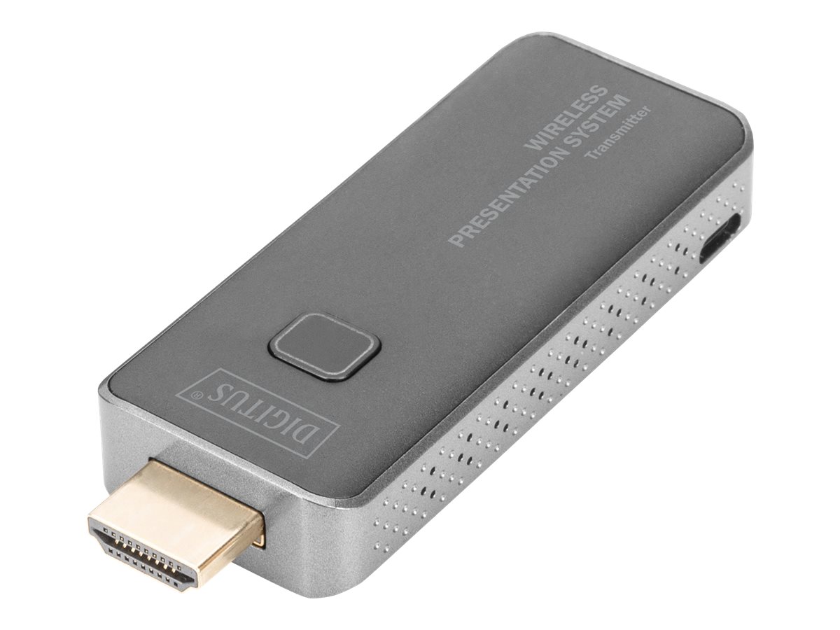 DIGITUS Wireless HDMI Transmitter für Click & Present Mini (DS-55319)Sender - Wi-Fi 5 - bis zu 50 m