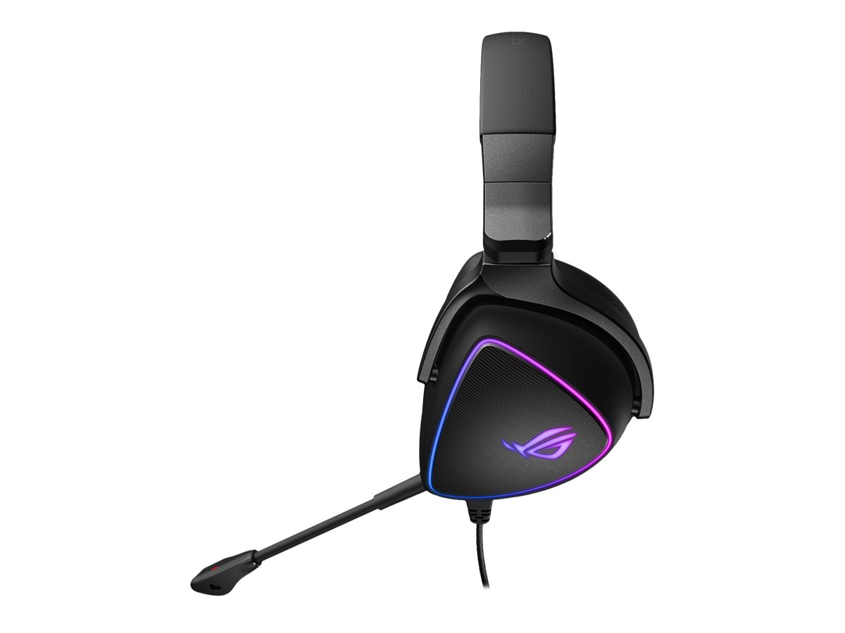 ASUS ROG Delta S - Headset - ohrumschließendkabelgebunden - USB - USB-C - Schwarz