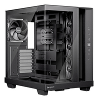 Revoltec be quiet! Light Base 500 - Midi-Tower - ATX - Seitenteil mit Fenster (Glas)keine Spannungsversorgung (ATX / PS/2) - Schwarz - USB/Audio