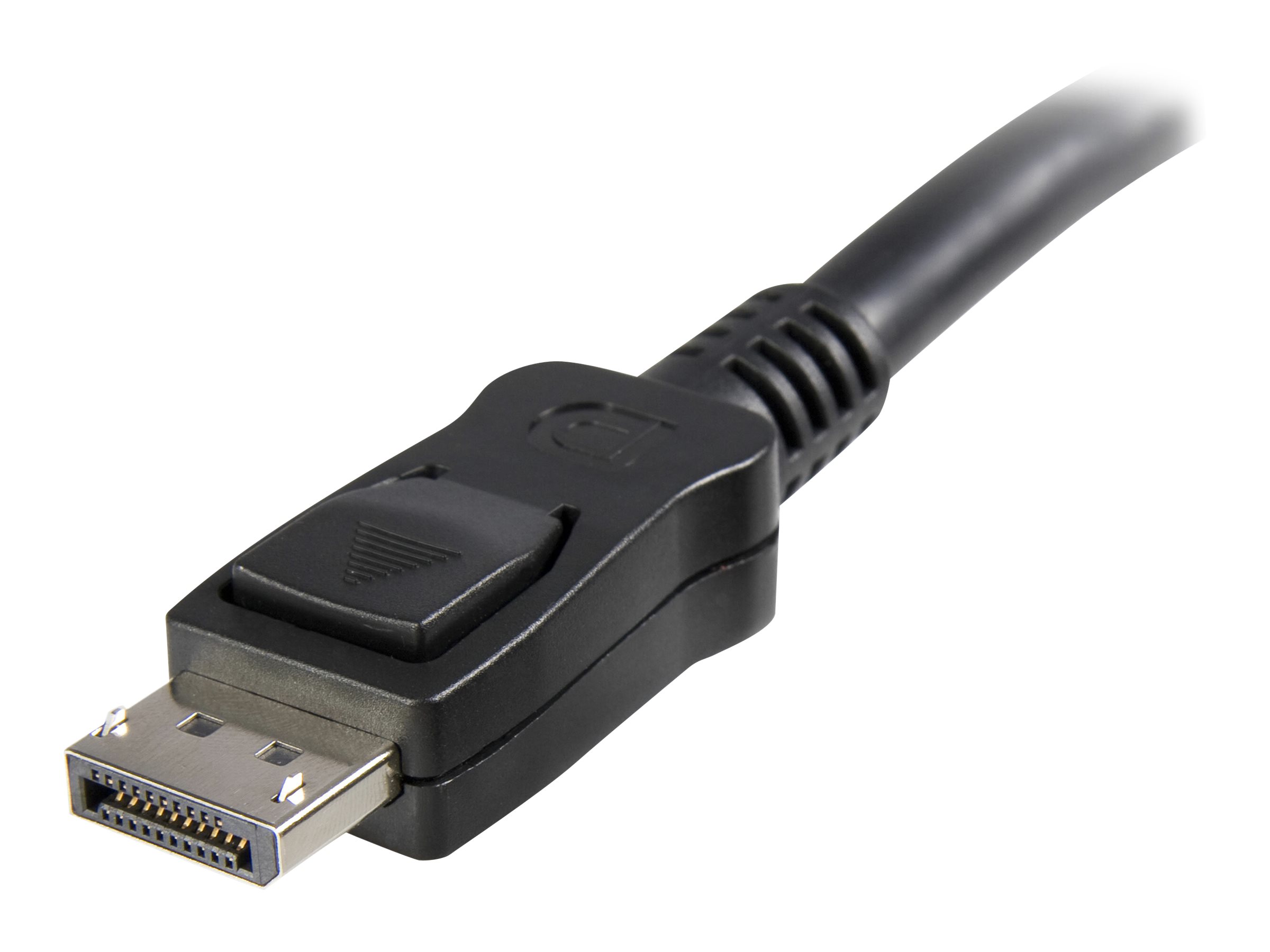 StarTech.com 3m DisplayPort 1.2 Kabel mit Verriegelung (Stecker/Stecker)DP 4k Audio- / Videokabel Kabel - Schwarz - DisplayPort-Kabel - DisplayPort (M) zu DisplayPort (M) - 3 m - eingerastet - Schwarz