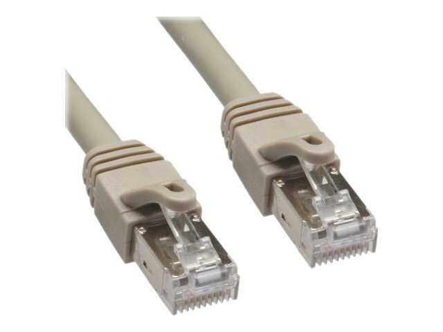 InLine Patchkabel - S/FTP (PiMf) - Cat.6 zertifiziert - PVC - Kupfer - grau - 2m2 m - SSTP-Kabel - CAT 6 - Grau