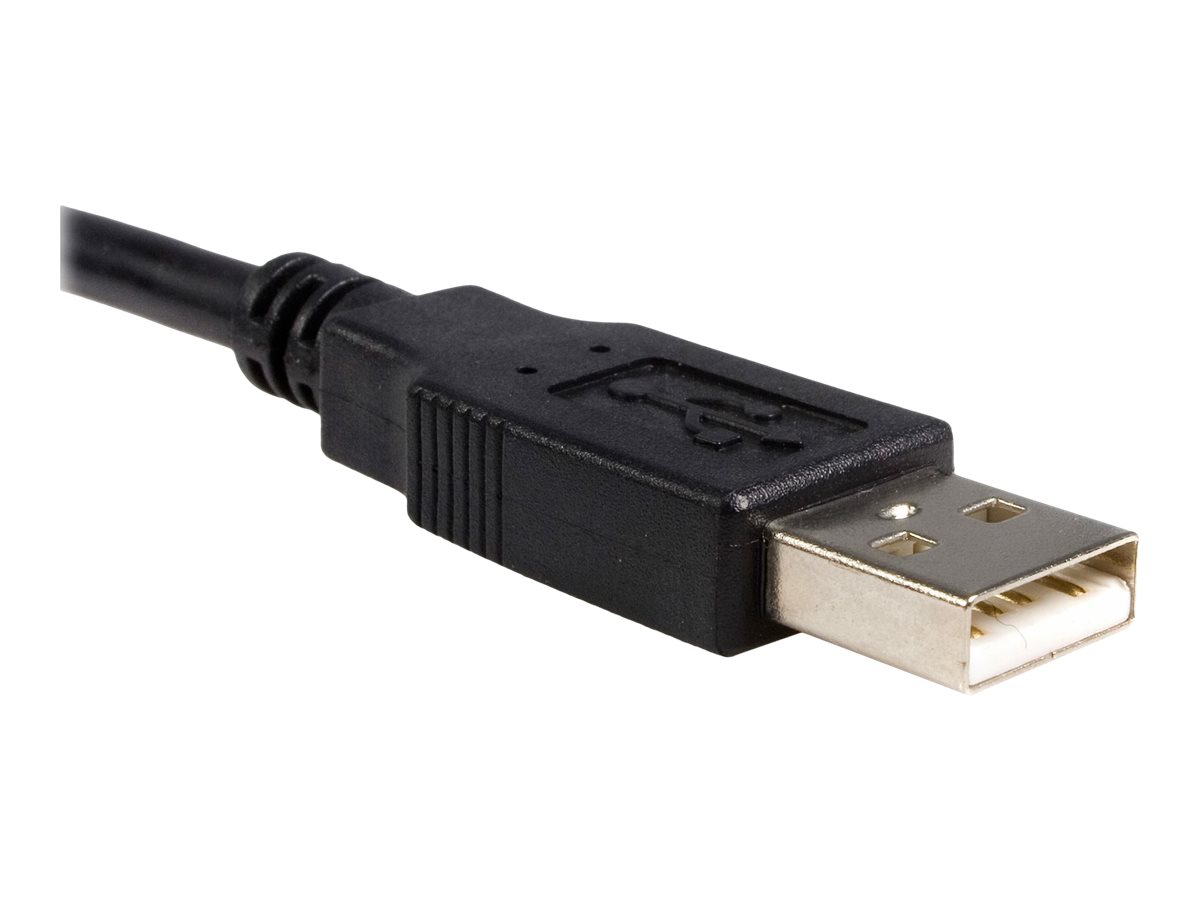 StarTech.com 1,9m USB auf Parallel Kabel - Centronics Druckerkabel/ Adpter - St/St, Schwarz, Centronics, USB A, 1,9 m, Stecker/Stecker, USB A, Centronics 36StarTech 1,9m USB auf Parallel Kabel - Centr