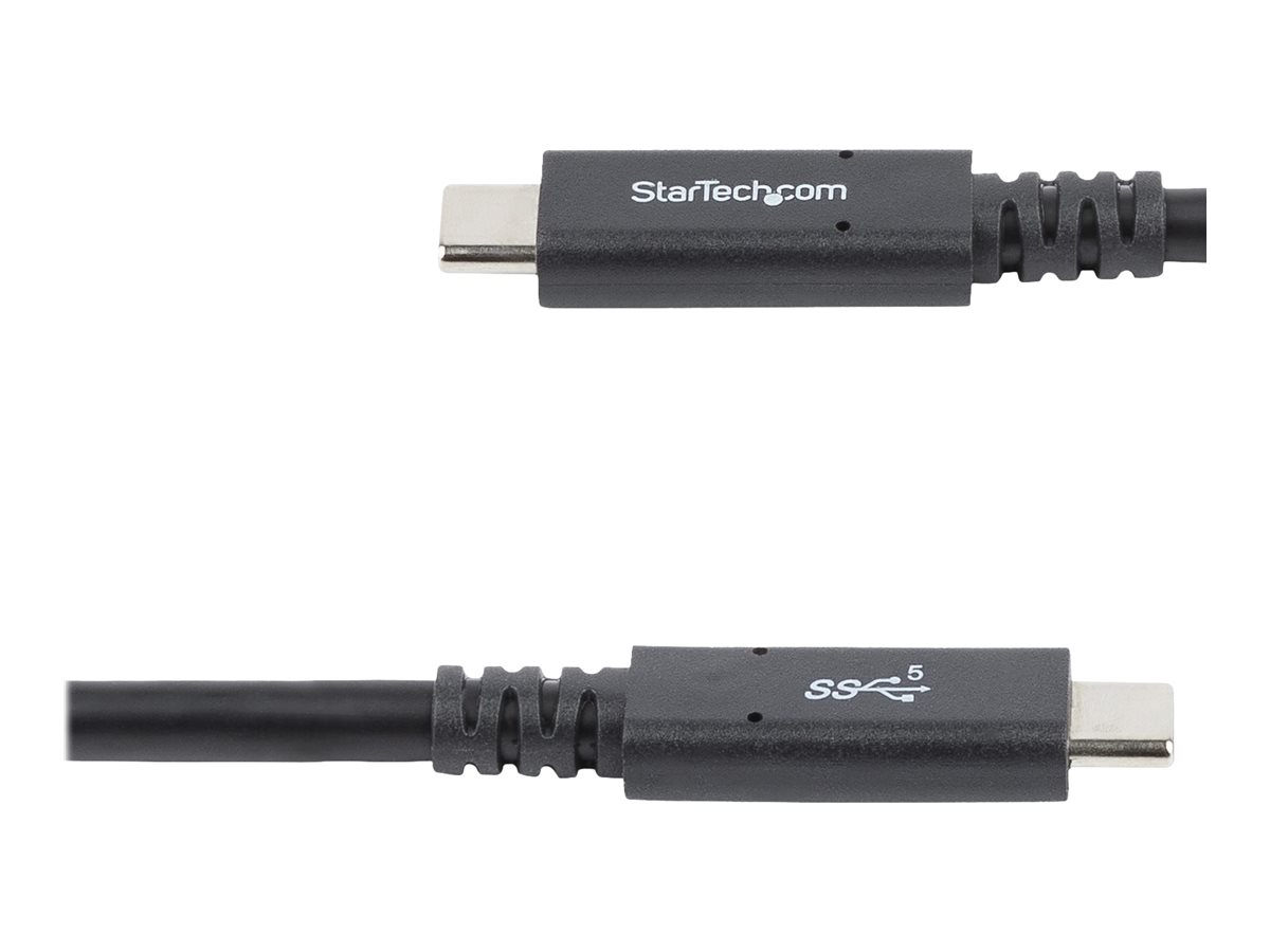 StarTech.com StarTech USB C to USB C Cable - 6 ft / 1.8m - 5A PD - USB-IF Certified - M/M - USB 3.0 5Gbps - USB C Charging Cable - USB Type C Cable (USB315C5C6)USB-Kabel - USB-C (M) gerade zu USB-C (M