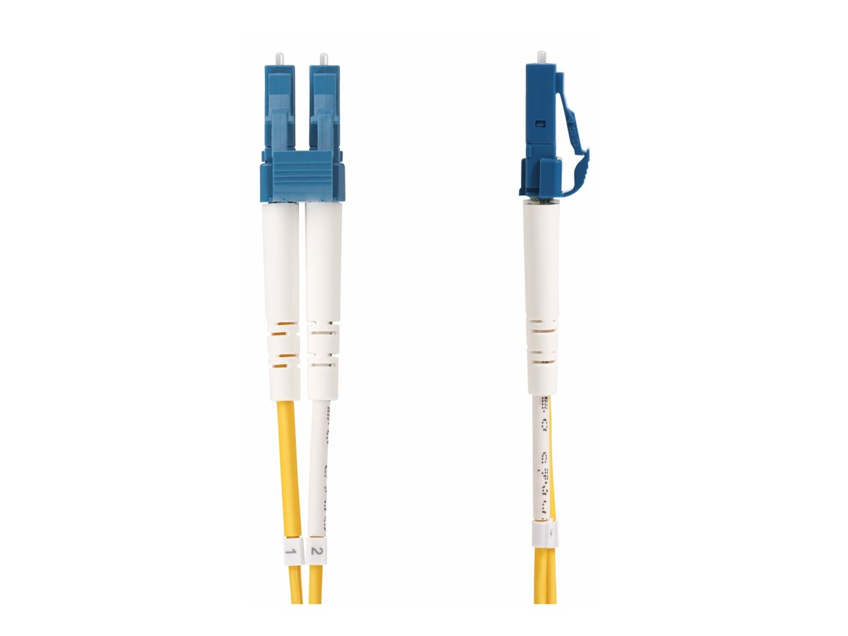 StarTech.com 5m OS2 LWL Patchkabel LC zu SC (UPC)Singlemode Duplex - Patch-Kabel - LC/UPC Einzelmodus (M) zu SC/UPC Einzelmodus (M) - 5 m - 5 m - 2 mm - Glasfaser - Duplex - 9/125 Mikrometer - OS1/OS2