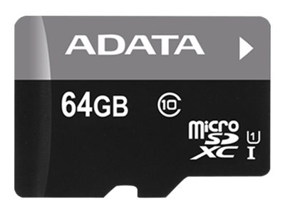 ADATA Premier - Flash-Speicherkarte (microSDXC-an-SD-Adapter