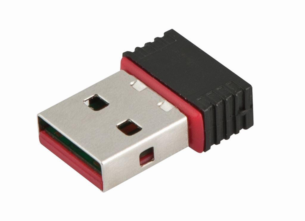 ALLNET 119387, Kabellos, Kabellos, USB, 150 Mbit/s, Schwarz150M Wireless b/g/n NANO USB adapter