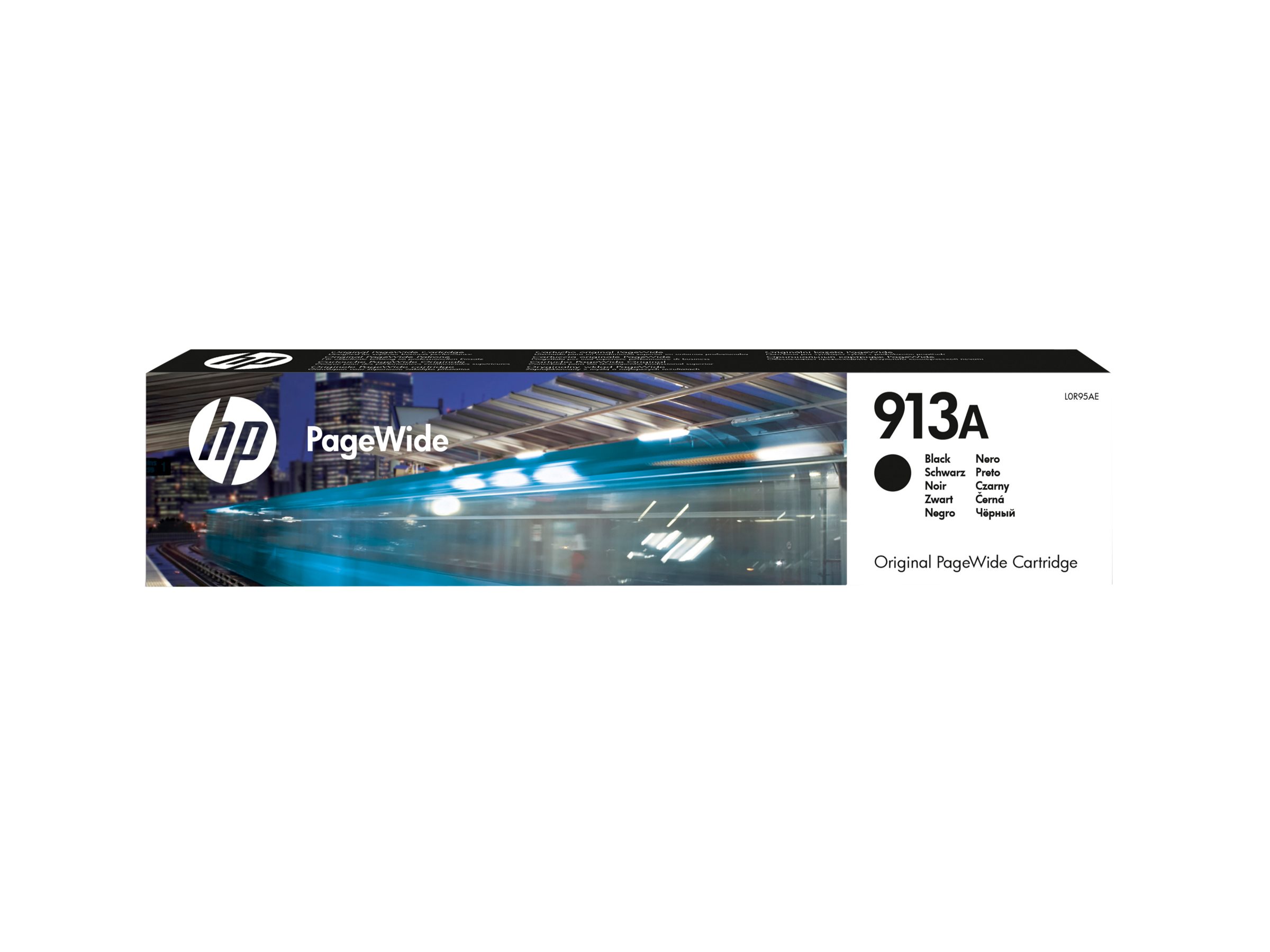 HP 913A - Schwarz - original - PageWide - Tintenpatronefür PageWide 352 - 377 - MFP 377; PageWide Pro 452 - 477 - 552 - 577 - MFP 477
