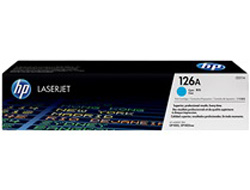 HP 126A - Cyan - original - LaserJet - Tonerpatrone (CE311A)für Color LaserJet Pro CP1025; LaserJet Pro MFP M175; TopShot LaserJet Pro M275