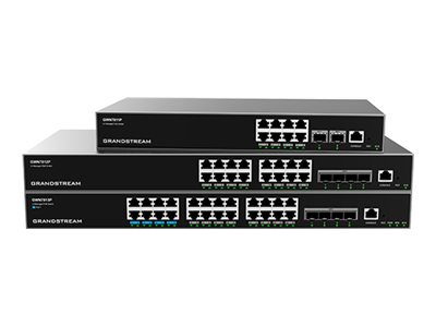 Grandstream GWN7813P, Managed, L3, Gigabit Ethernet (10/100/1000), Power over Ethernet (PoE), Rack-Einbau24-Port - ARP - DHCP - IPv6 - TCP/IP - Ethernet - Power over Ethernet - RJ-45 - Managed - Rack-