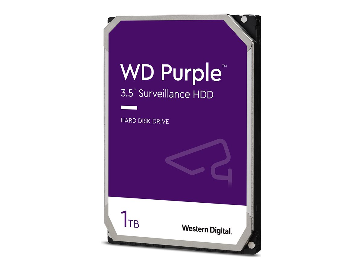 WD Purple WD11PURZ - Festplatte - 1 TB - intern - 3.5" (8.9 cm)SATA 6Gb/s - Puffer: 64 MB