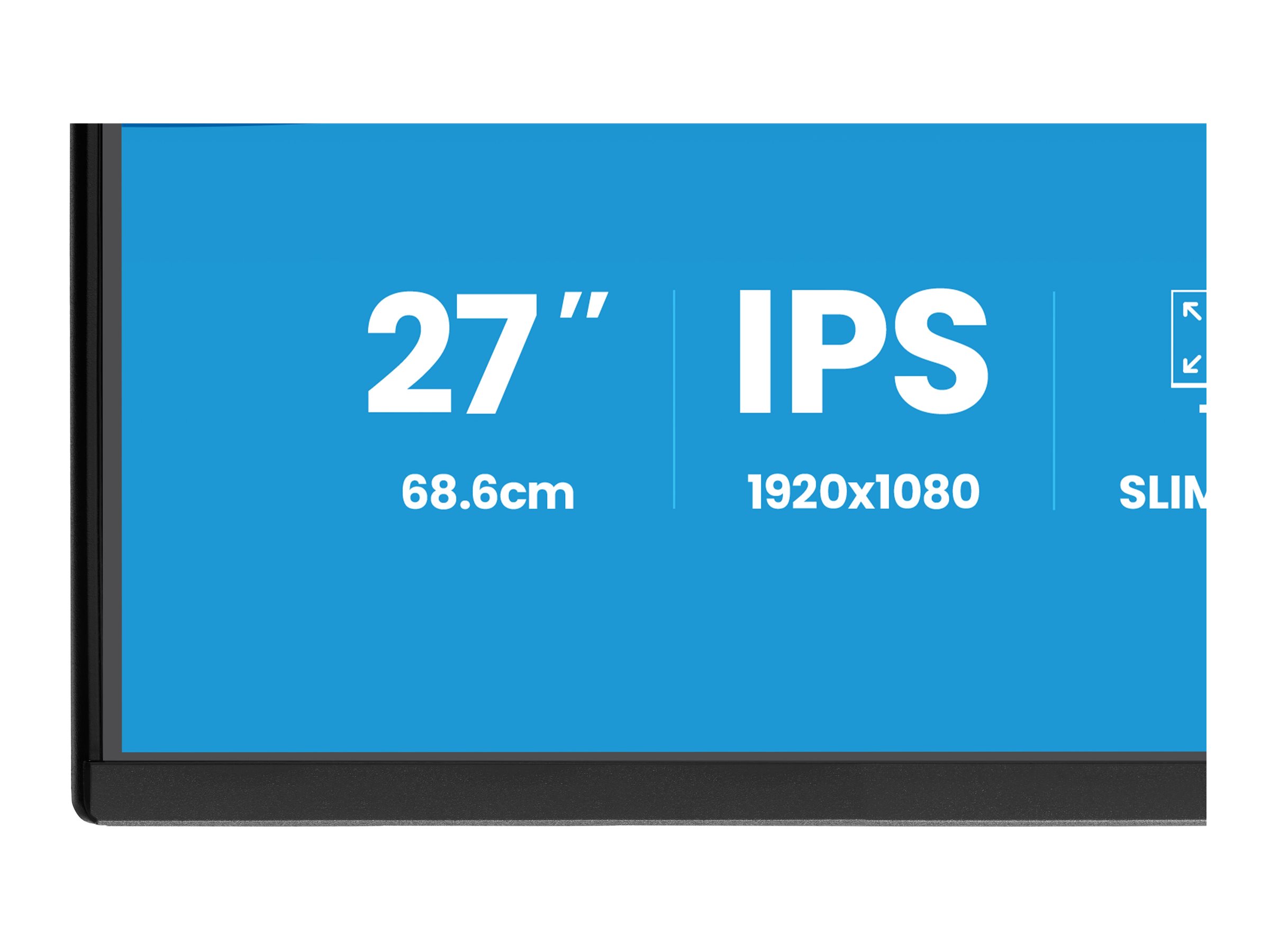 Iiyama ProLite XB2792HSU-B1 - LED-Monitor - 68.6 cm (27")1920 x 1080 Full HD (1080p) @ 120 Hz - IPS - 300 cd/m² - 1500:1 - 3 ms - HDMI - DisplayPort - Lautsprecher - Schwarz - Matte