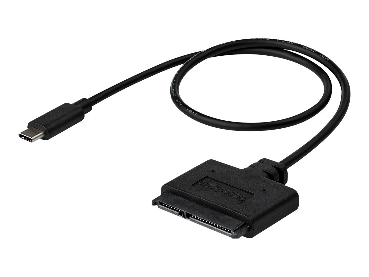 StarTech.com Startech USB C auf SATA Adapter Kabel für 2,5in SSD/HDD - USB 3.1 (10Gbit/s)Thunderbolt 3 kompatibel - SATA I/II/III (USB31CSAT3CB) - Speicher-Controller - 2.5" - 3.5" (6.4 cm - 8.9 cm) -