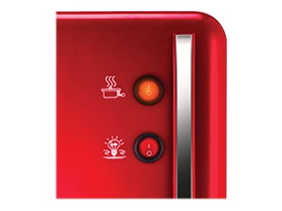 UNOLD 48535 Retro - Popcornmaker - 300 W - rotMetallic/Transparent