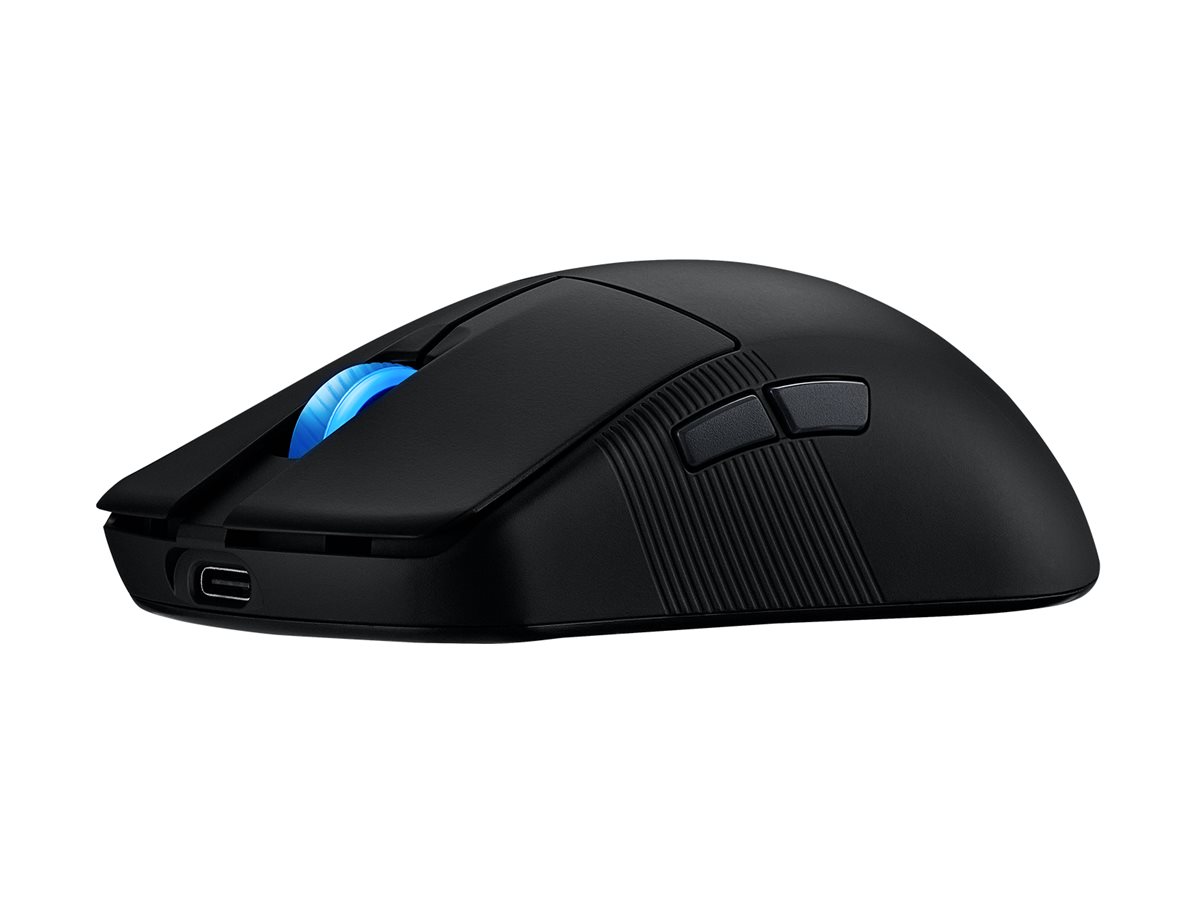 ASUS ROG Harpe Ace Mini - Maus - optisch - 5Tasten - kabelgebunden - kabellos - USB - Bluetooth 5.1 - 2.4 GHz - Schwarz