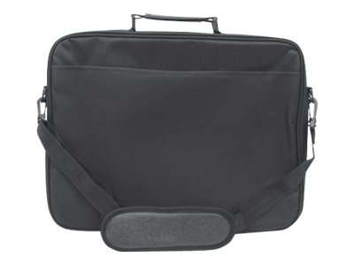IC Intracom Manhattan Empire Laptop Bag 17.3", Clamshell design, Accessories Pocket, Shoulder Strap (removable)Notebook Case - Black -  - Notebook-Tasche - 43.2 cm (17")