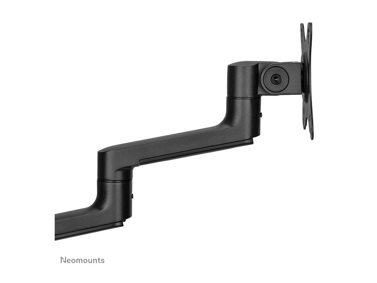 Neomounts DS60-425BL1 - Befestigungskit (Spannbefestigung für Tisch, Tisch-Kabeldurchführung, VESA Adapterplatte, Monitorarm)vollbeweglicher einstellbarer Arm - für LCD-Display - Stahl - Schwarz - Bil