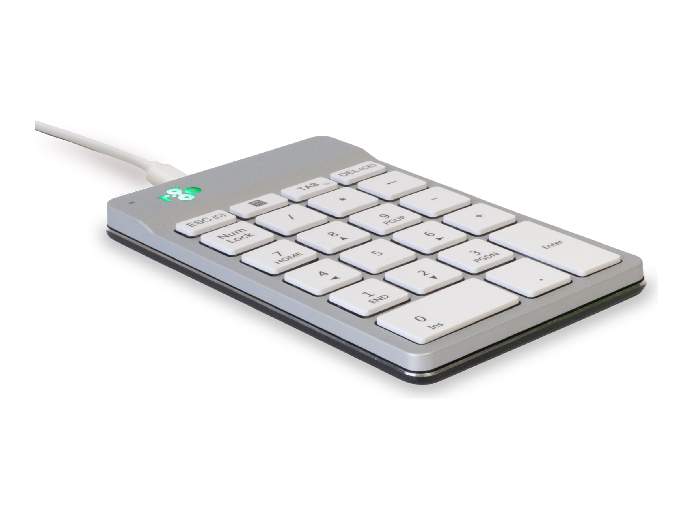 R-Go Nummernblock Compact break - TastenfeldUSB-C - USB - weiß