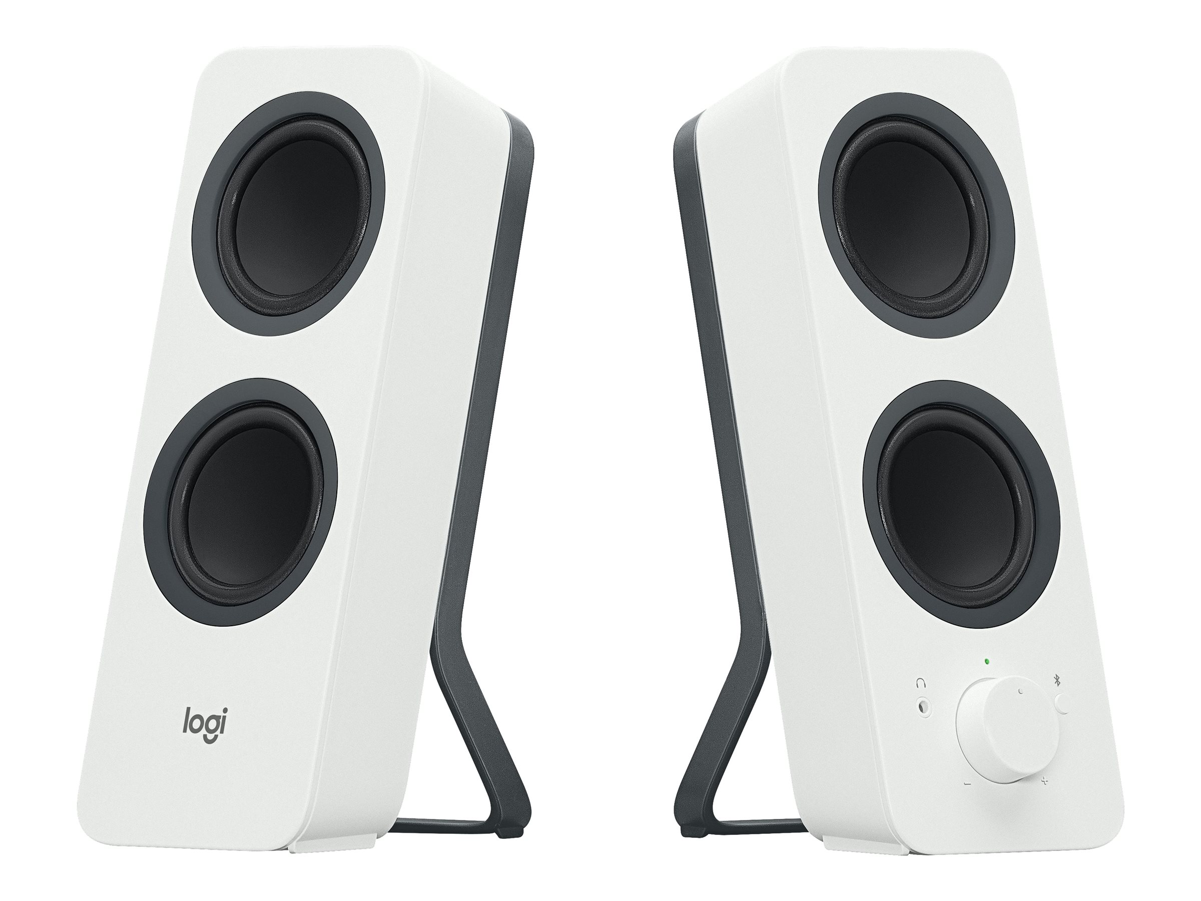 Logitech Z207 - Lautsprecher - für PC - 2.0-Kanal - kabellos - Bluetooth - 5 Watt (Gesamt)weiß