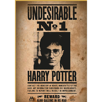 Thumbs Up 8435450255397, 50 Stück(e), FantasieHarry Potter Puzzle 50-teilig Wanted No1 Harry Potter