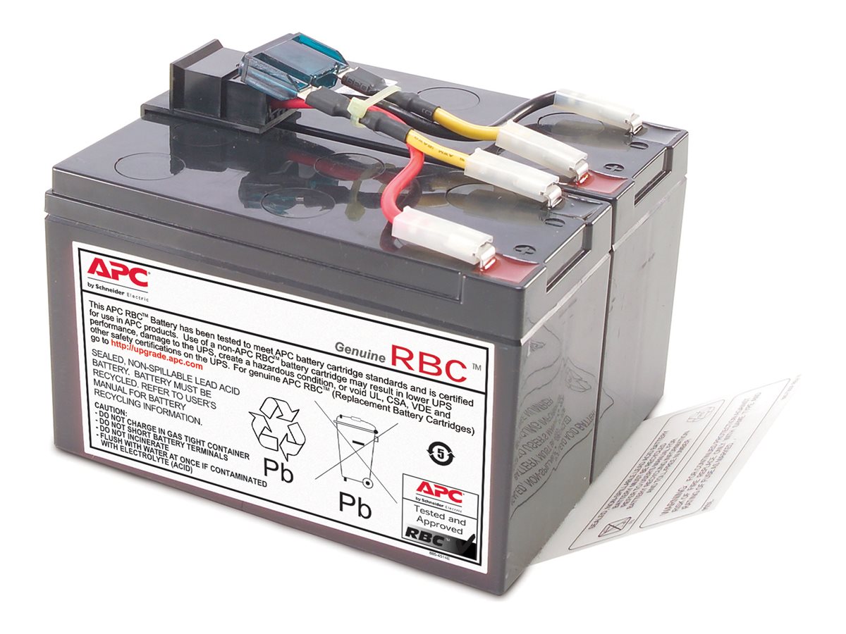 APC Replacement Battery Cartridge #48 - USV-Akku1 x Batterie - Bleisäure - für P/N: SMT750 - SMT750C - SMT750CUS - SMT750I - SMT750TW - SMT750US - SUA750ICH-45 - SUA750-TW