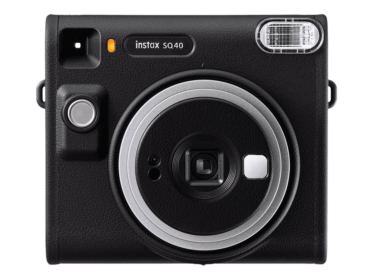 Fujifilm Instax SQUARE SQ40 - SofortbildkameraObjektiv: 65.75 mm - instax SQUARE Schwarz