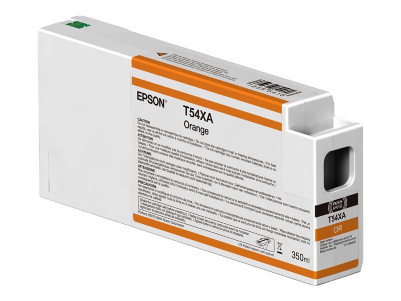 Epson T54XA - 350 ml - orange - original - Tintenpatronefür SureColor SC-P6000 - SC-P7000 - SC-P7000V - SC-P8000 - SC-P9000 - SC-P9000V