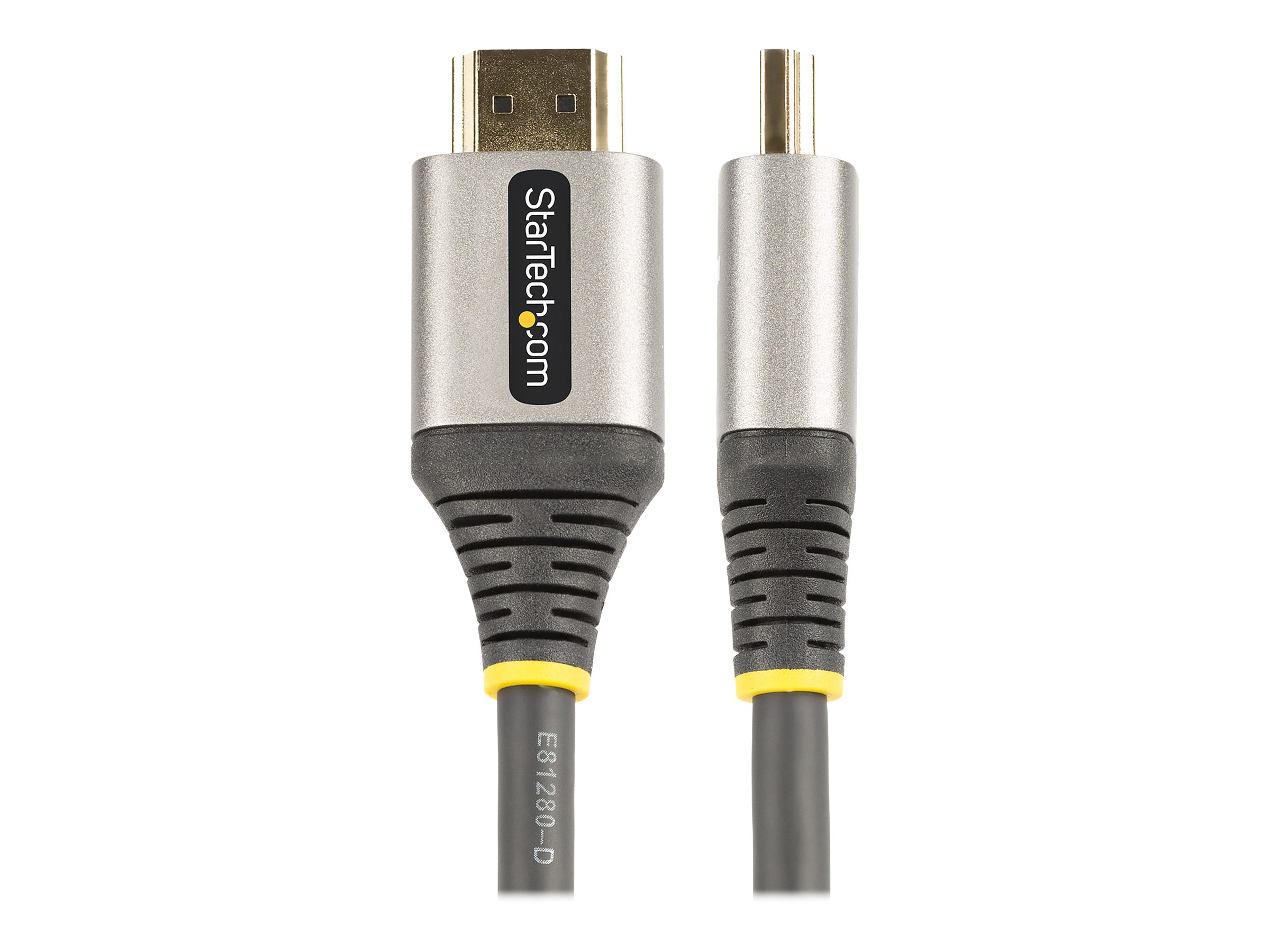 StarTech.com 1m Premium zertifiziertes HDMI 2.0 Kabel - High Speed Ultra HD 4K 60Hz HDMI Kabel mit Ethernet - HDR10, ARC - UHD HDMI Videokabel - Für UHD Monitore, TVs, Displays - M/M (HDMMV1M)Premium