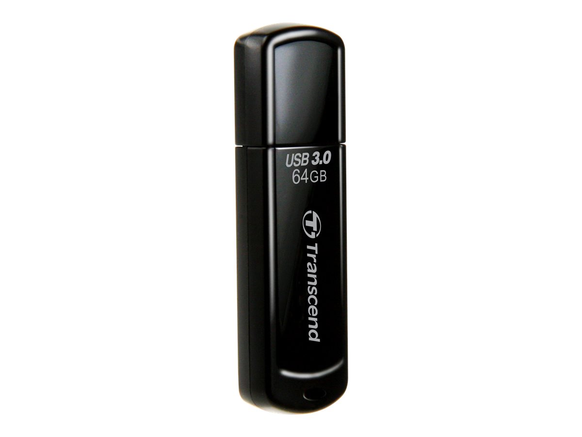 Transcend JetFlash 700 - USB-Flash-Laufwerk64 GB - USB 3.0 - Schwarz