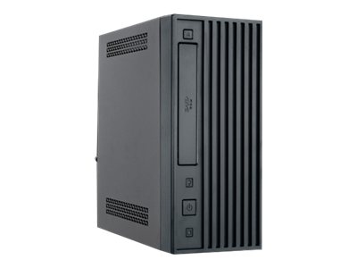 Chieftec UNI Series BT-02B - Tower - Mini-ITX250 Watt - Schwarz - USB/Audio
